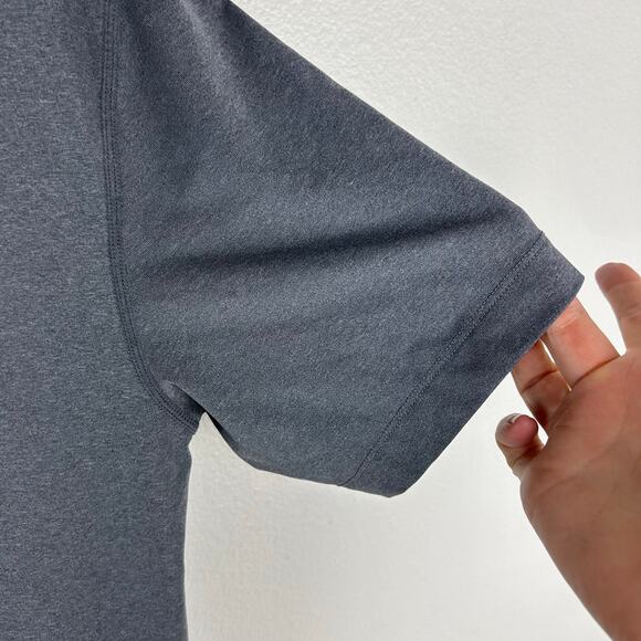 Nike Pro Mens Gray Short Sleeve Compression Shirt Top Size Small Athletic - Picture 8 of 8